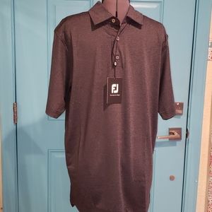 NWT Footjoy houndstooth gray/black men's small